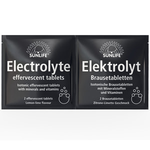 Вітаміни SUNLIFE (Санлайф) Elektrolyte Brausetabletten електроліт шипучі таблетки в саше 2 шт